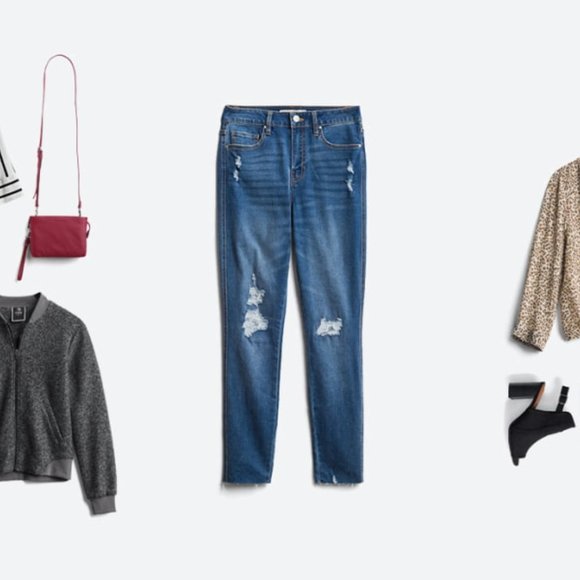 TGLA Joy Distressed Skinny Jeans Size 27 - Picture 6 of 6